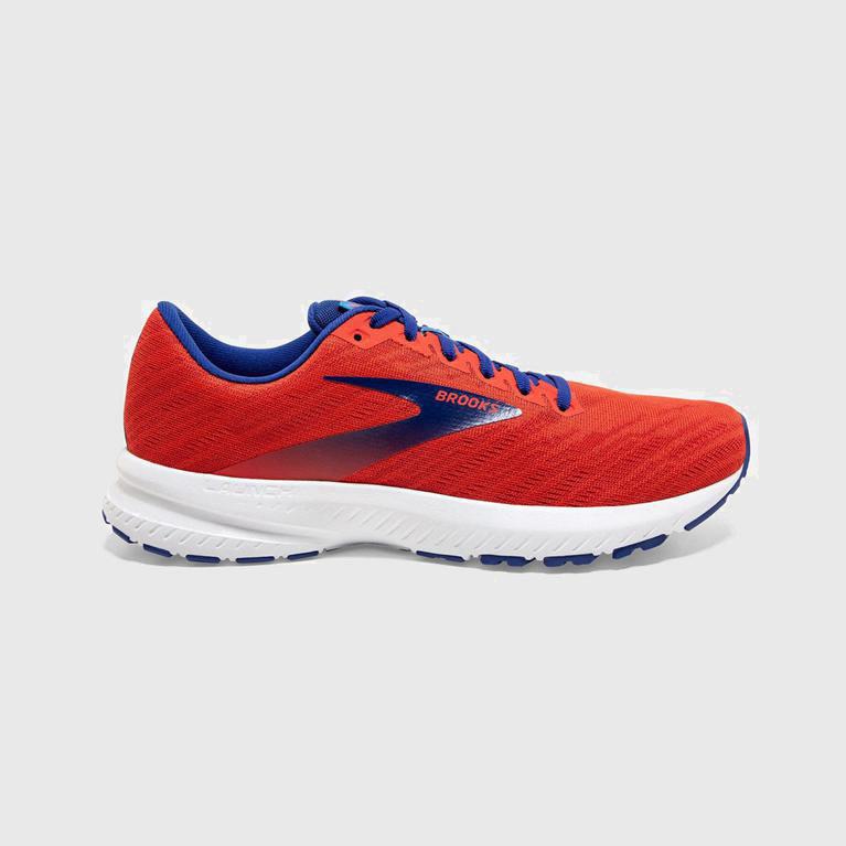 Brooks Launch 7 NZ - Men's Road Running Shoes - Red (93780-OQRG)